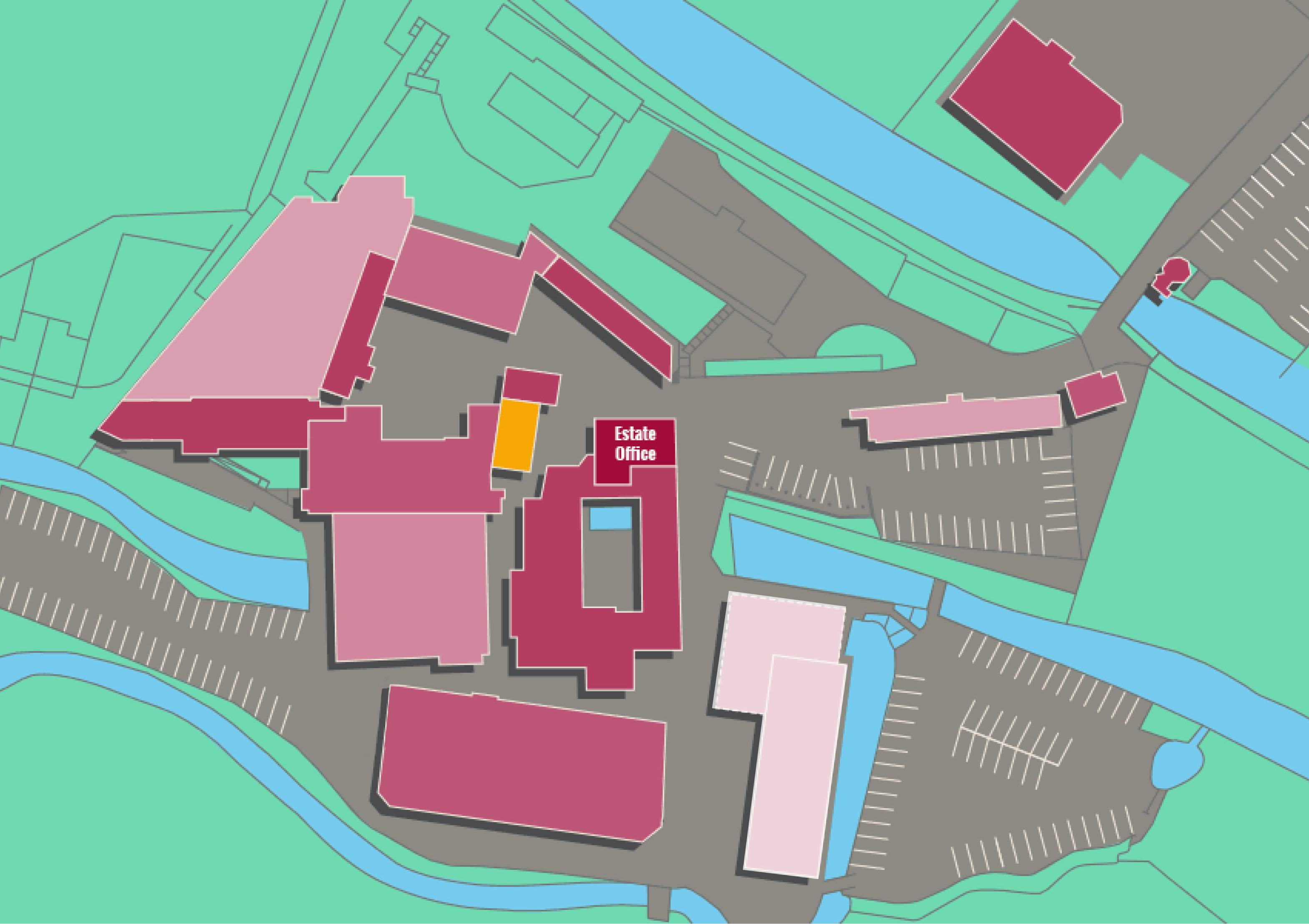 Bonds Mill Interactive Site Map